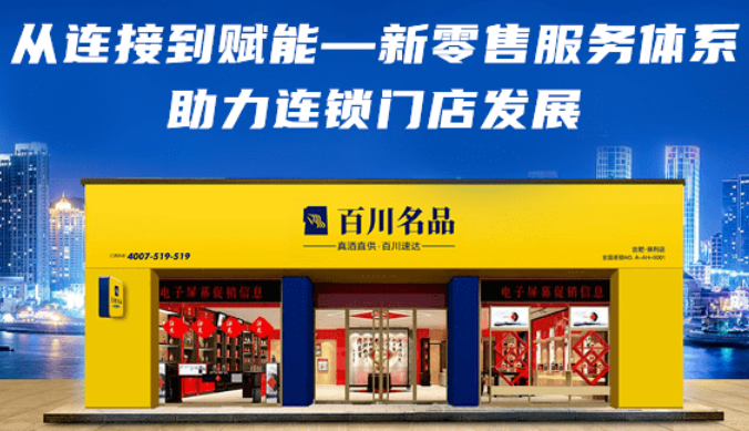 百川名品加盟費多少錢？