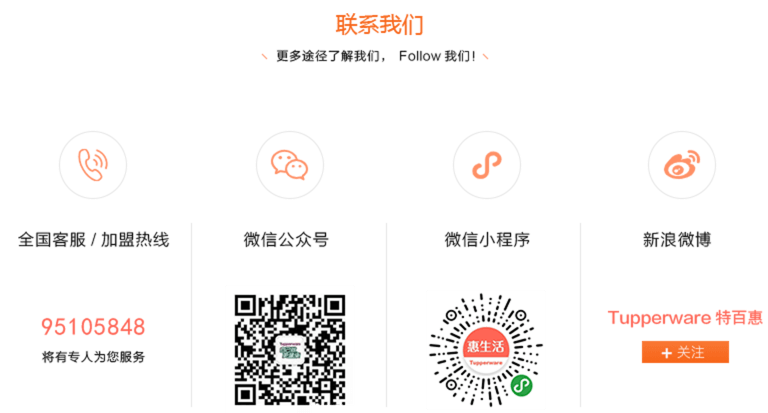 特百惠加盟電話是多少？
