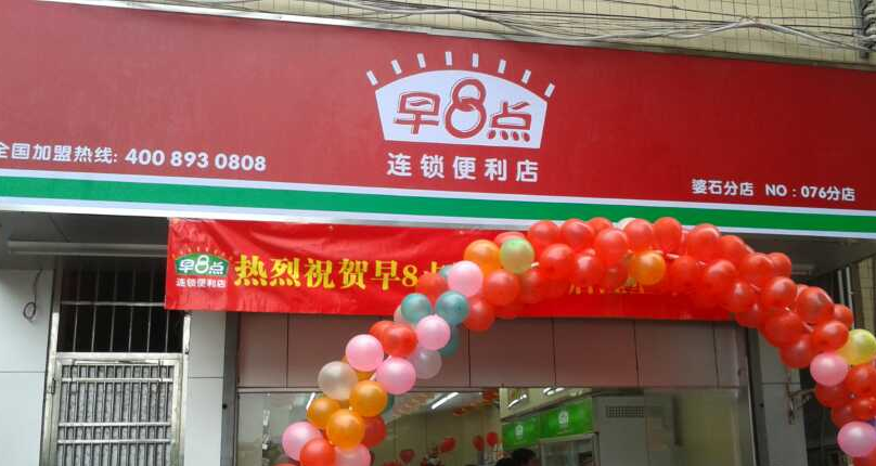 早8點便利店加盟費多少？